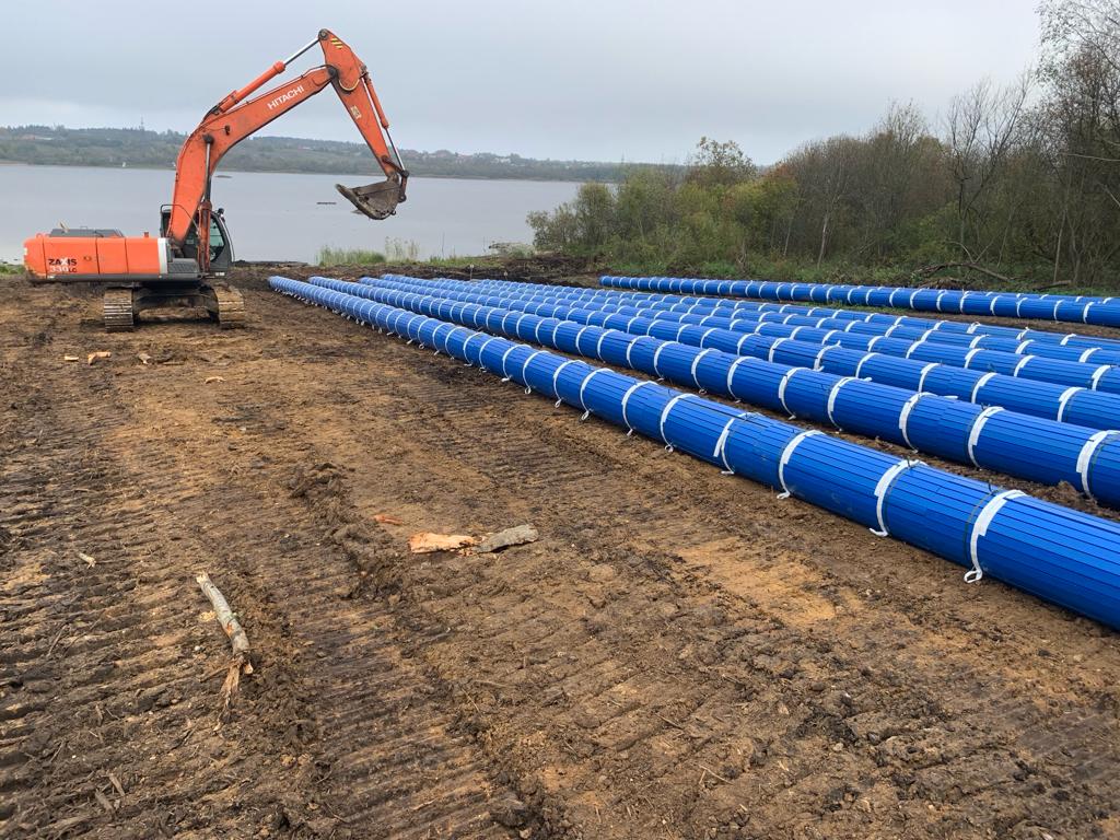 В Вологодской области завершена укладка подводной части  газопровода-закольцовки в городе Череповце